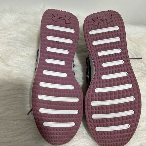 Under Armour Purple Lightweight Breathable Lace Up Running Shoes -- BB167 - Picture 10 of 12